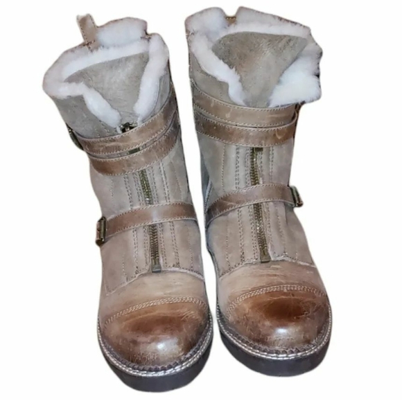 Distressed Combat Boots - Picture 6 of 6